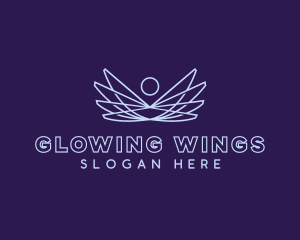 Heavenly Archangel Wings logo design