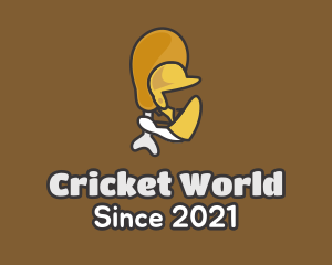 Cricket - Baseball Chicken Leg logo design