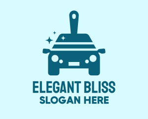 Squeegee - Clean Car Wash logo design