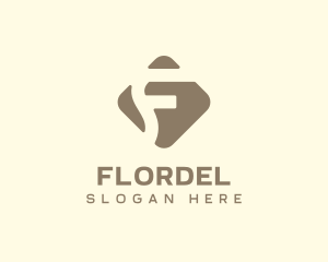 Generic Brand Letter F logo design