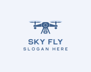 Drone Camera Videography logo design