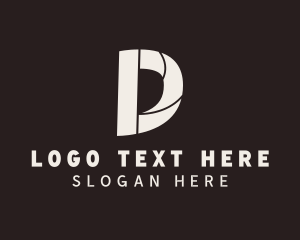 Shutter Photography Letter D Logo