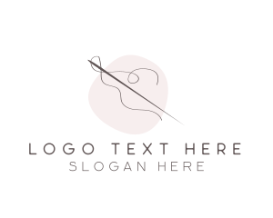 Embroidery - Needle Thread Sewing logo design