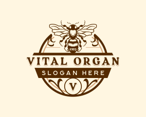 Bee Honey Apiary logo design