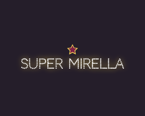 Super Star Hollywood logo design