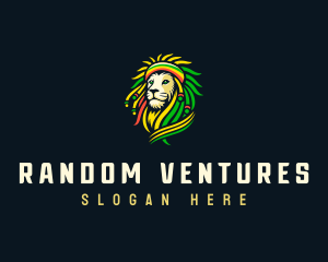 Lion Reggae Rasta Logo