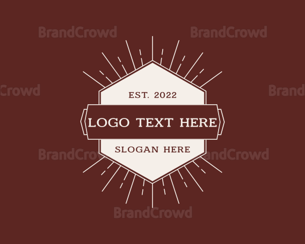 Generic Antique Banner Logo