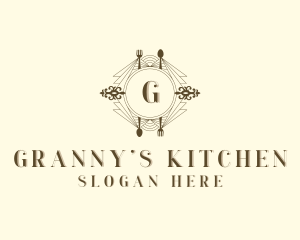 Cutlery Fine Dining logo design