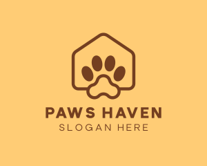 Pet Paw Vet Care Kennel logo design