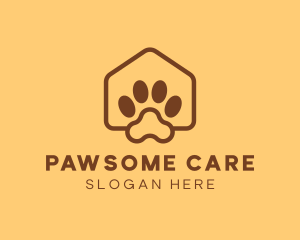 Pet Paw Vet Care Kennel logo design
