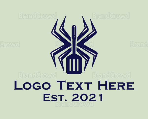 Blue Spider Spatula Logo