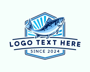 Fish Aquatic Fishing Logo