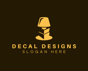 Interior Design Lamp logo design