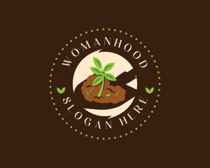 Plant - Plant Shovel Gardener logo design