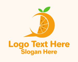 Orange Slice Chat Logo