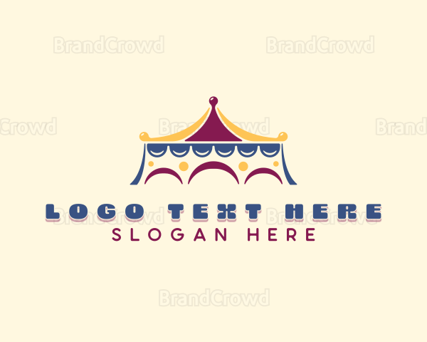 Circus Indoor Tent Logo