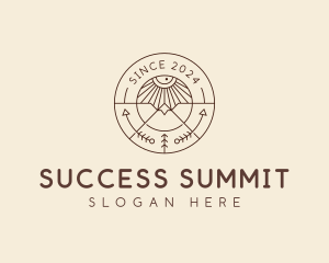 Arrow Mountain Summit logo design