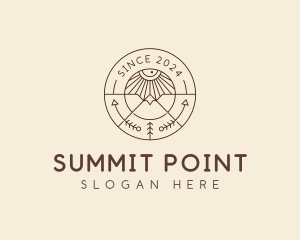 Arrow Mountain Summit logo design