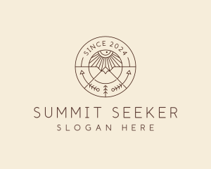 Arrow Mountain Summit logo design