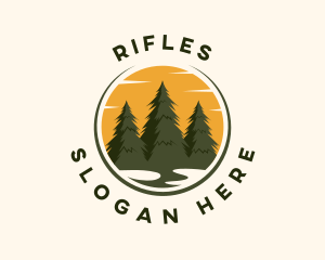 Pine Tree Forest Logo