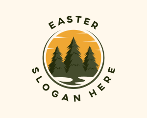 Pine Tree - Pine Tree Forest logo design