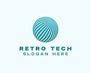 Digital Tech Sphere logo design