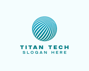 Digital Tech Sphere logo design