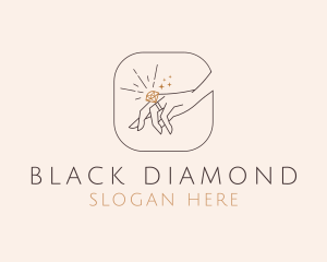 Luxury Jewelry Diamond logo design