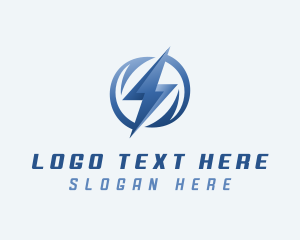 Speed - Power Lightning Speed logo design