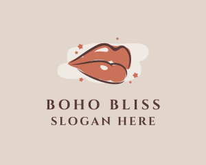 Beauty Lip Gloss  logo design