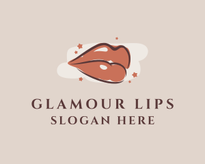 Lipstick - Beauty Lip Gloss logo design