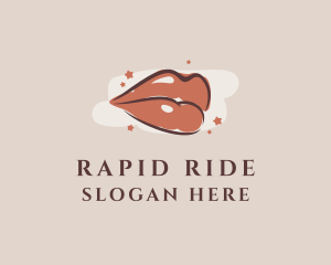 Beauty Lip Gloss  logo design