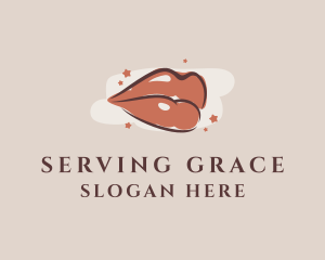 Beauty Lip Gloss  logo design