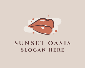 Beauty Lip Gloss  logo design