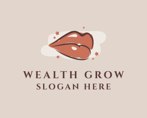 Beauty Lip Gloss  logo design