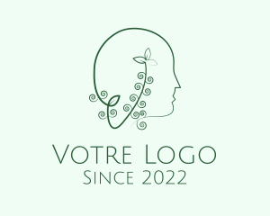 Psychology - Organic Mental Health Therapy logo design