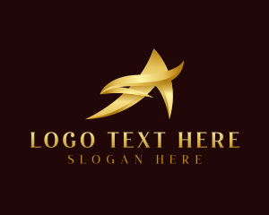 Investment - Creative Advertising Star logo design