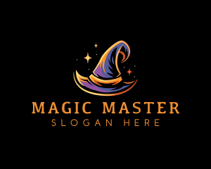 Wizard - Wizard Witch Hat logo design