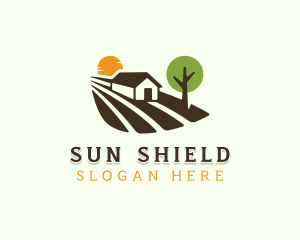 Backyard Lawn Landscaping logo design