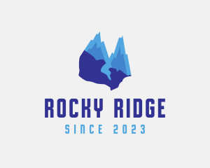 Rocky - Canadian Rocky Mountain logo design