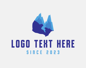 Iceberg - Canadian Rocky Mountain logo design