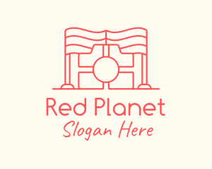 Red Flag Photography  logo design