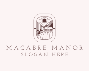 Mansion House Valley logo design