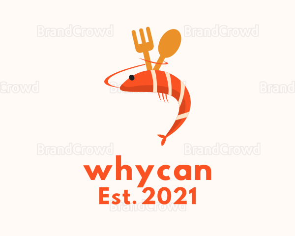 Seafood Shrimp Cuisine Logo