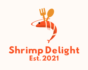 Seafood Shrimp Cuisine logo design