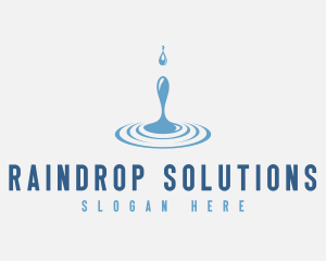 Drop - Cool Water Drop logo design