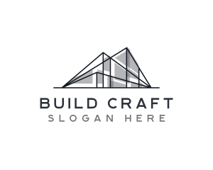 Contractor Architecture Building logo design