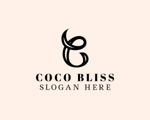 Fancy Script Business logo design