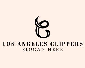 Cafe - Fancy Script Business logo design