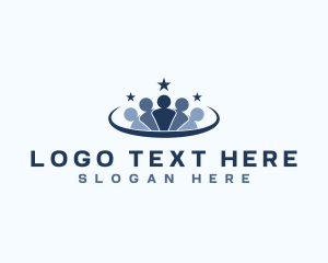 Employee - People Group Team logo design